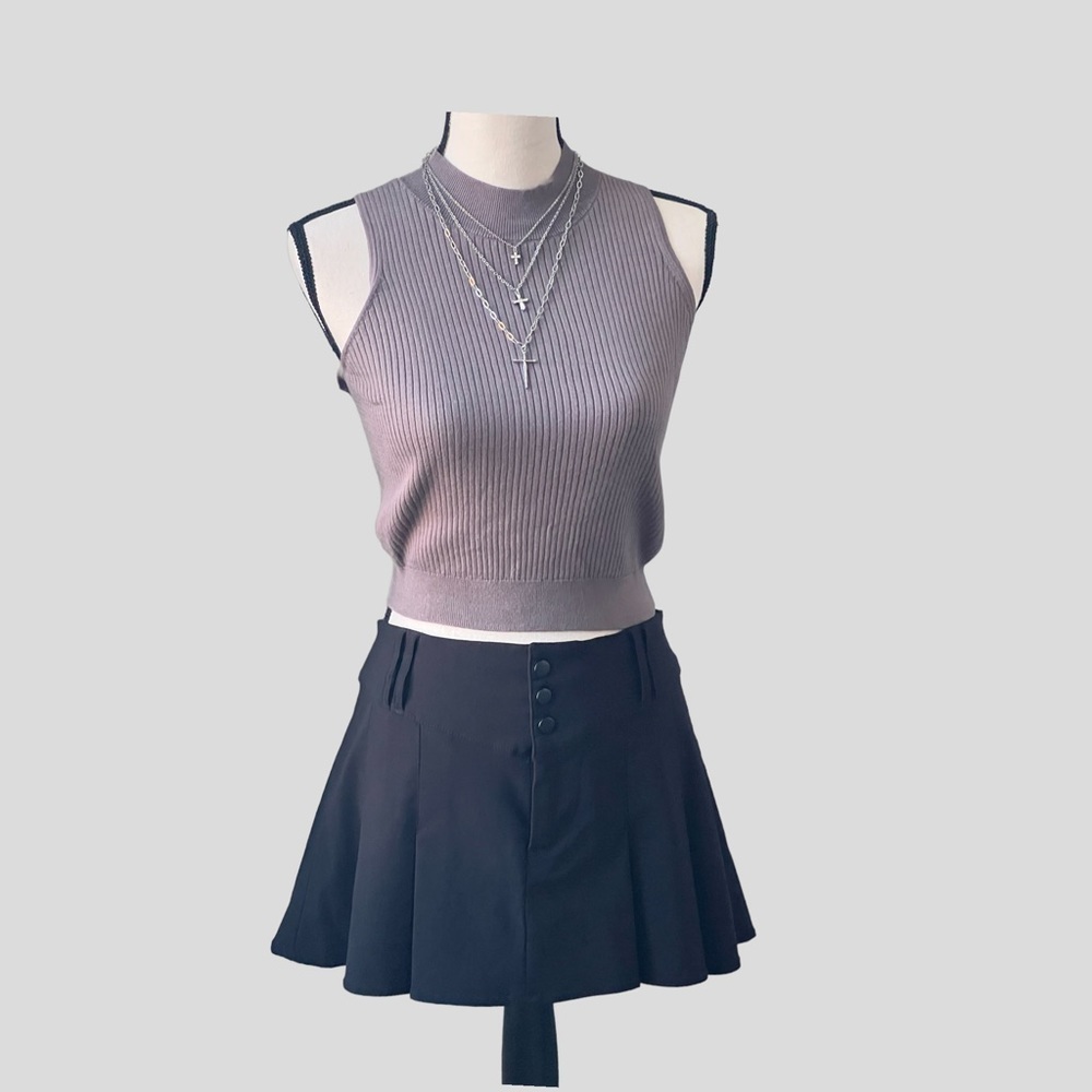 H&M black mini skirt - Picture 7 of 11